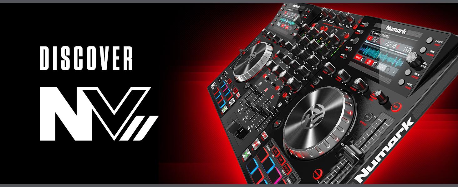 Amazon.com: Numark NV II | Four Deck DJ Controller for Serato DJ